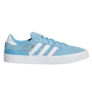 Adidas Busenitz Vulc II Shoes Sky Blue White Suede Mens Sizes 12/13 New (IF2095)